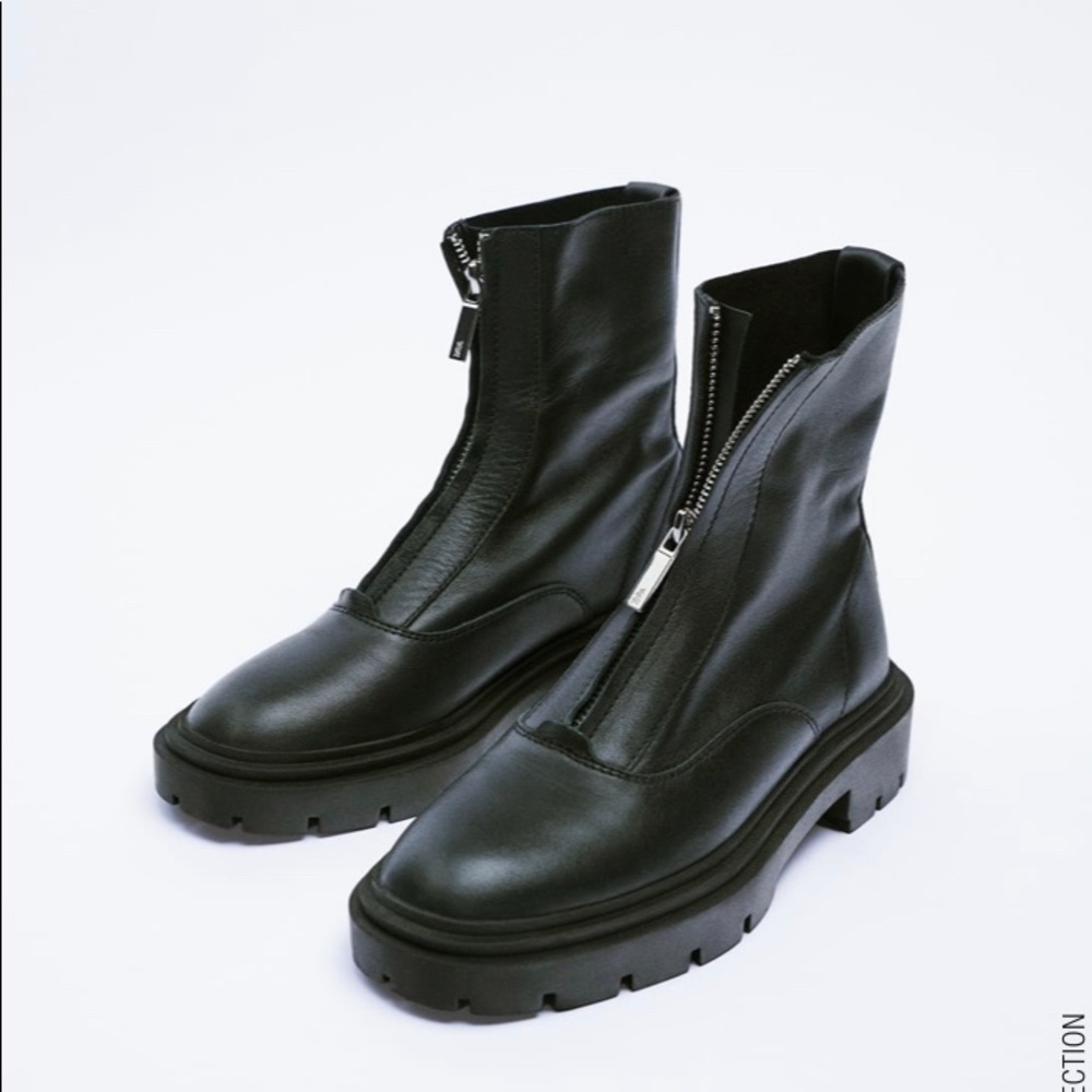 Black boots